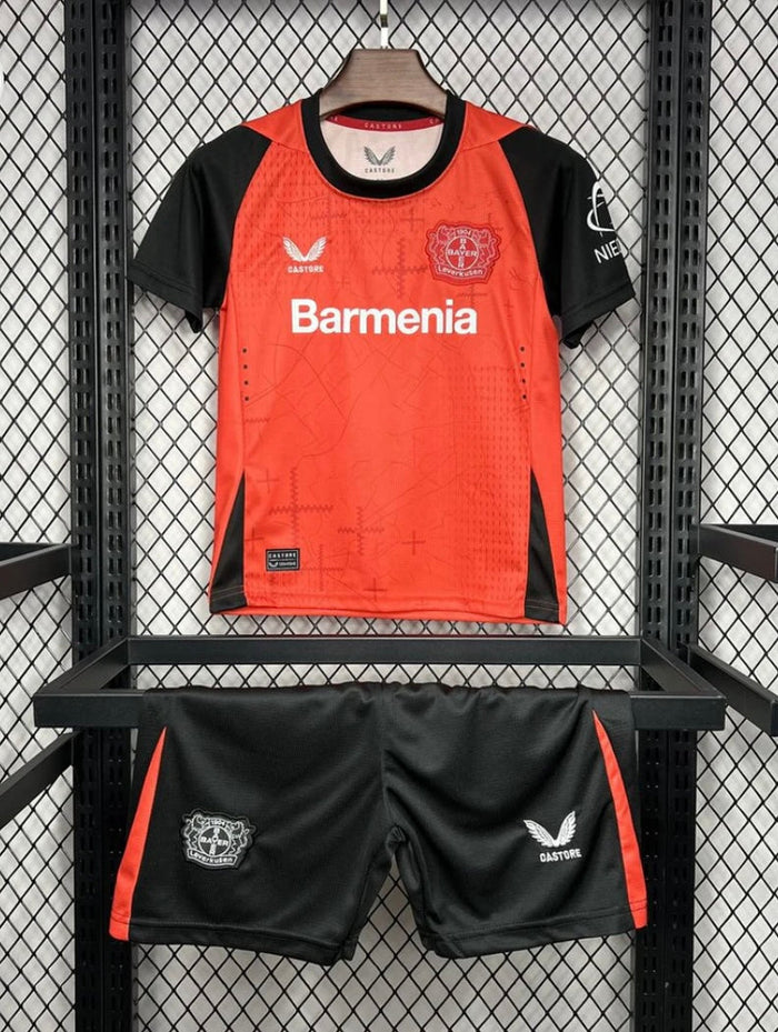 Kits Enfants Bayer Leverkusen 2024/25 Domicile
