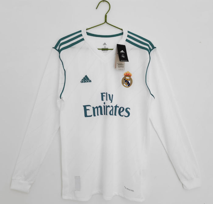 Real Madrid 2017/18 Domicile à manches longues