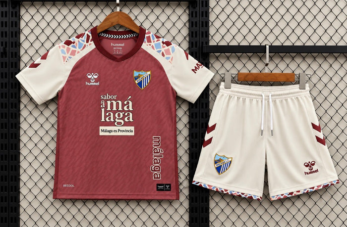 Kits Enfants Malaga CF 2026/27 Extérieur