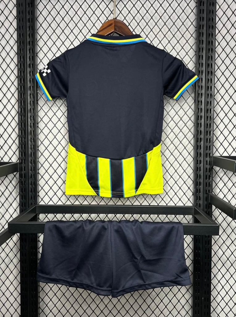 Kits Enfants Manchester City 2024/25 Extérieur