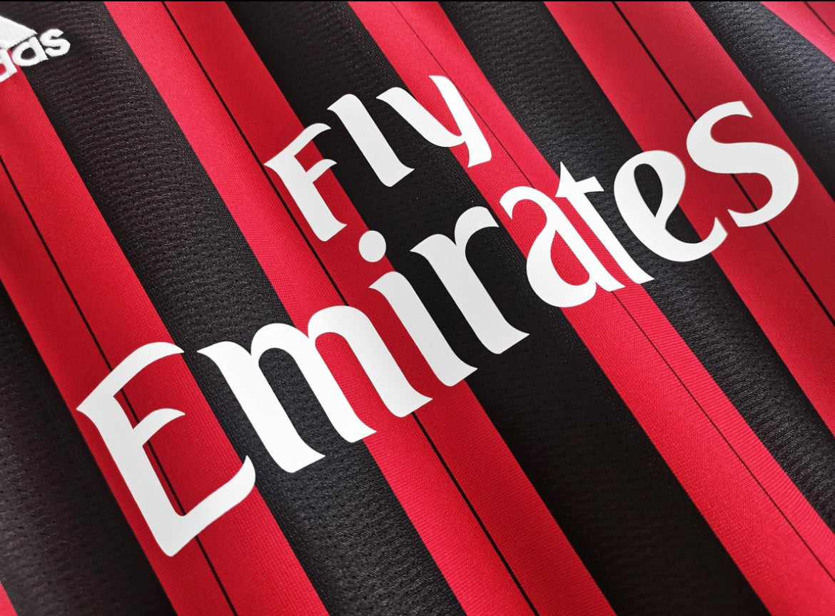 AC Milan 2013/14 Domicile à manches longues