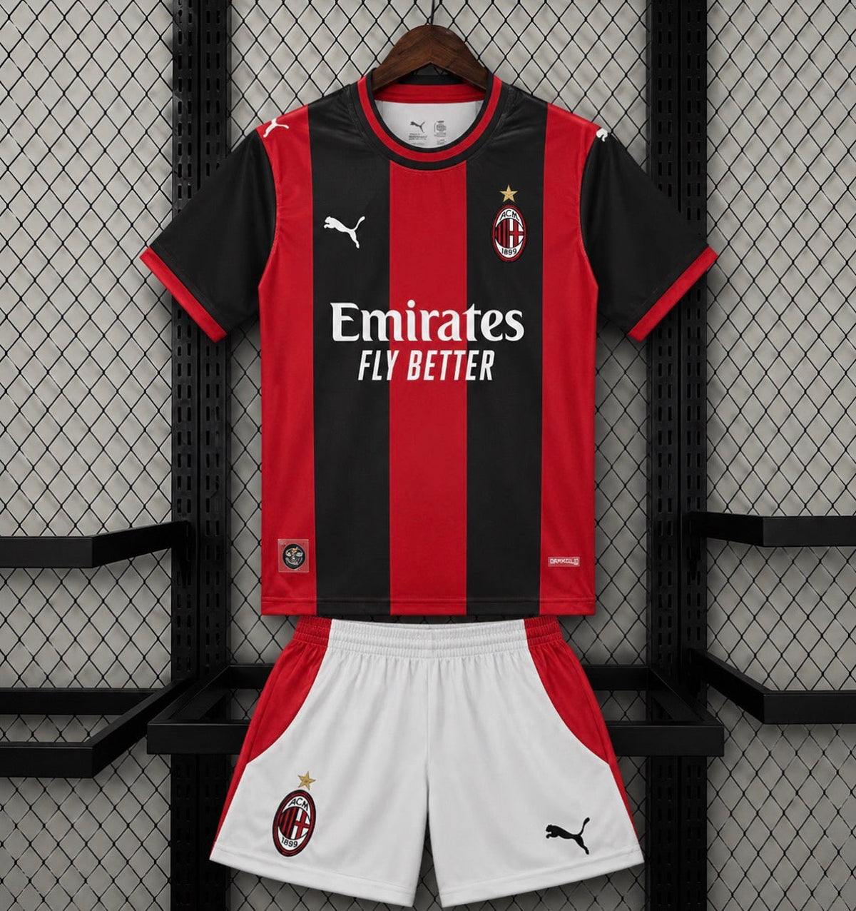 Kits Enfants AC Milan 2026/27 Domicile
