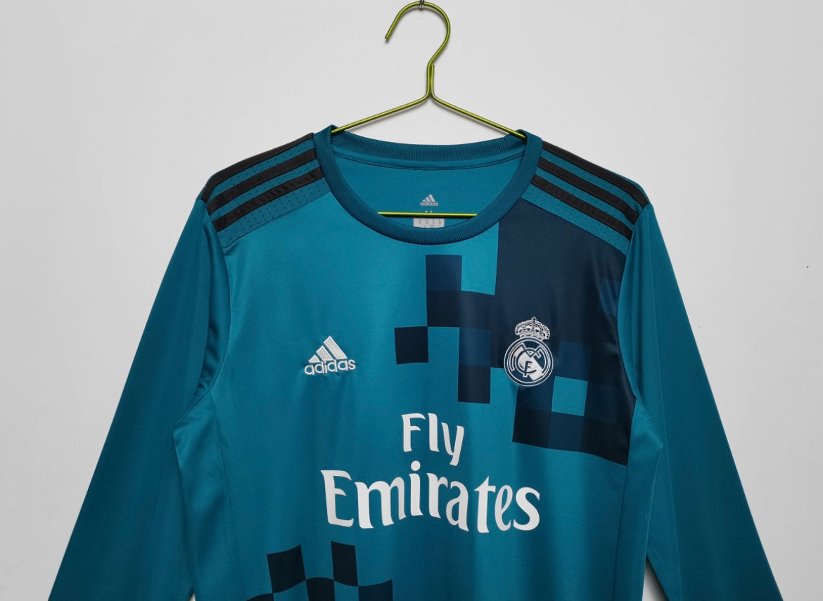 Real Madrid 2017/18 Extérieur à manches longues