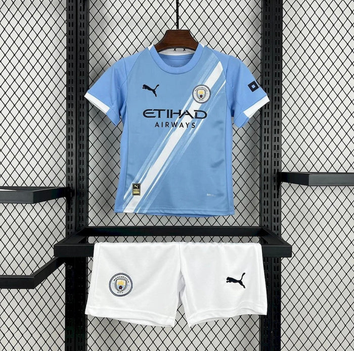 Kits Enfants Manchester City 2025/26 Domicile