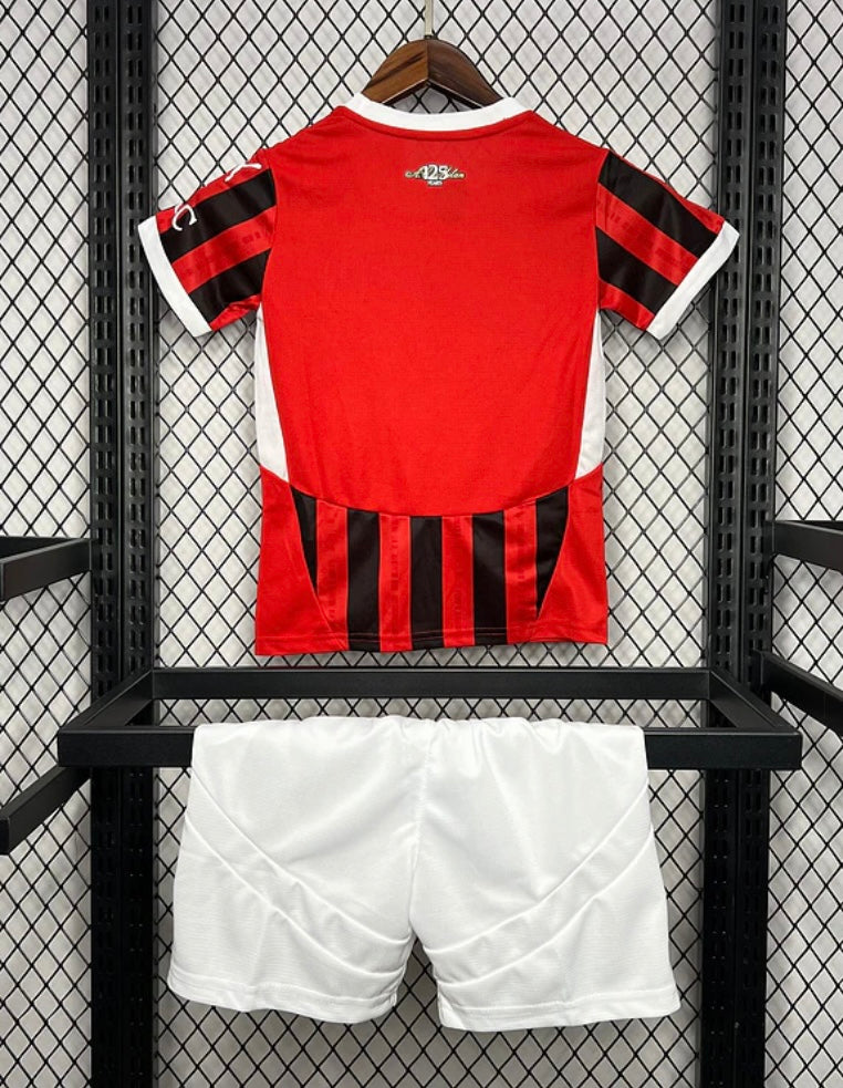 Kits Enfants AC Milan 2024/25 Domicile
