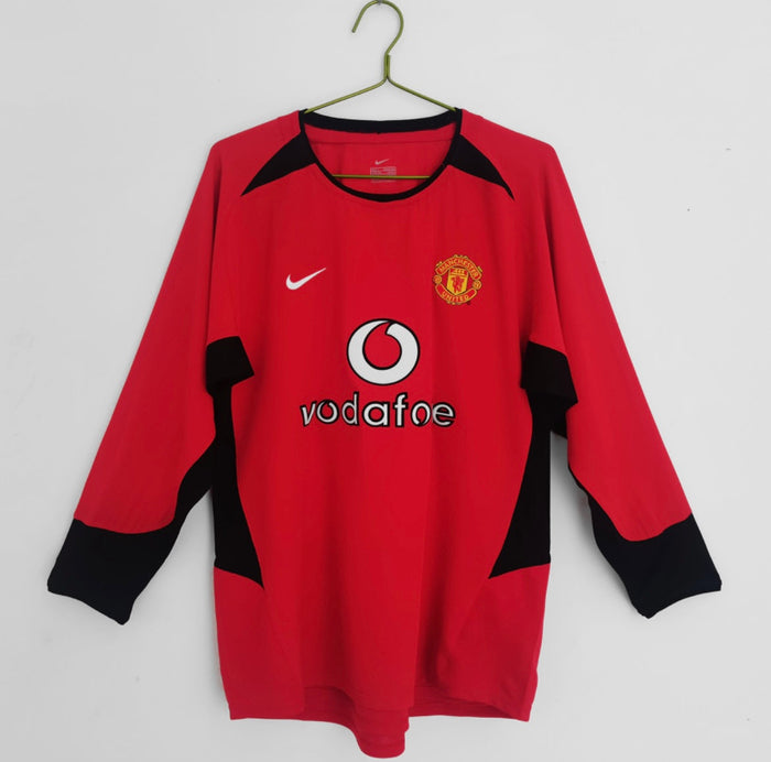Manchester United 2003/04 Domicile à manches longues