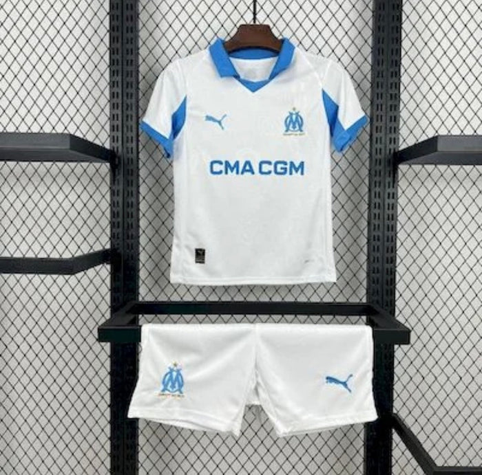 Kits Enfants OM 2025/26 Domicile