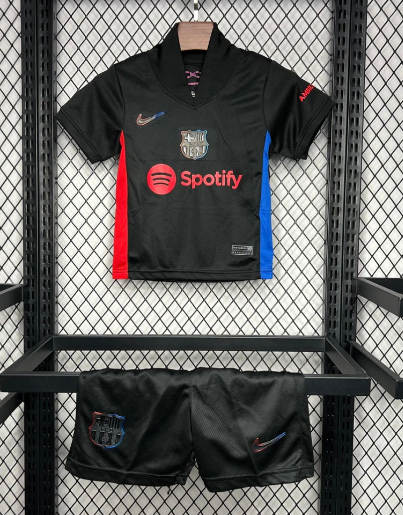 Kits Enfants FC Barcelone 2024/25 Extérieur