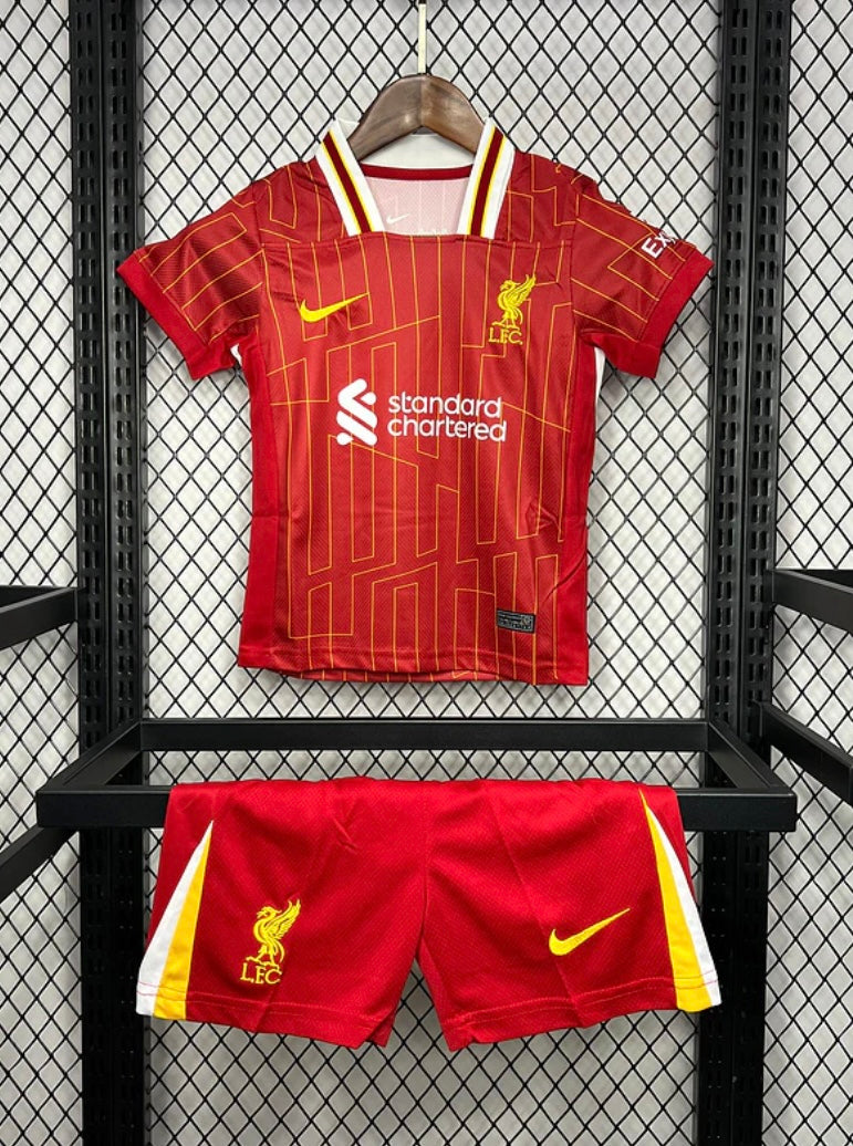 Kits Enfants Liverpool 2024/25 Domicile
