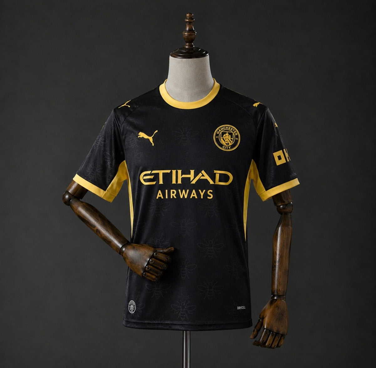 Maillot Manchester City Édition Spéciale Noir/Or