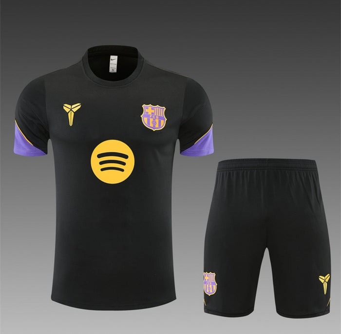 Ensemble Maillot + Short FC Barcelone x Mamba Noir/Violet 2026/27