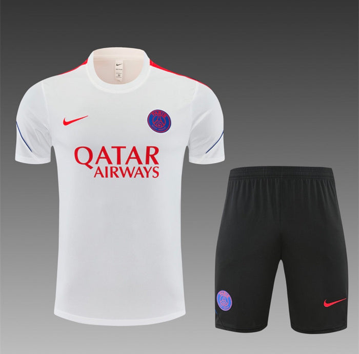 Ensemble Maillot + Short Paris Saint-Germain Entraînement Blanc 2026/27