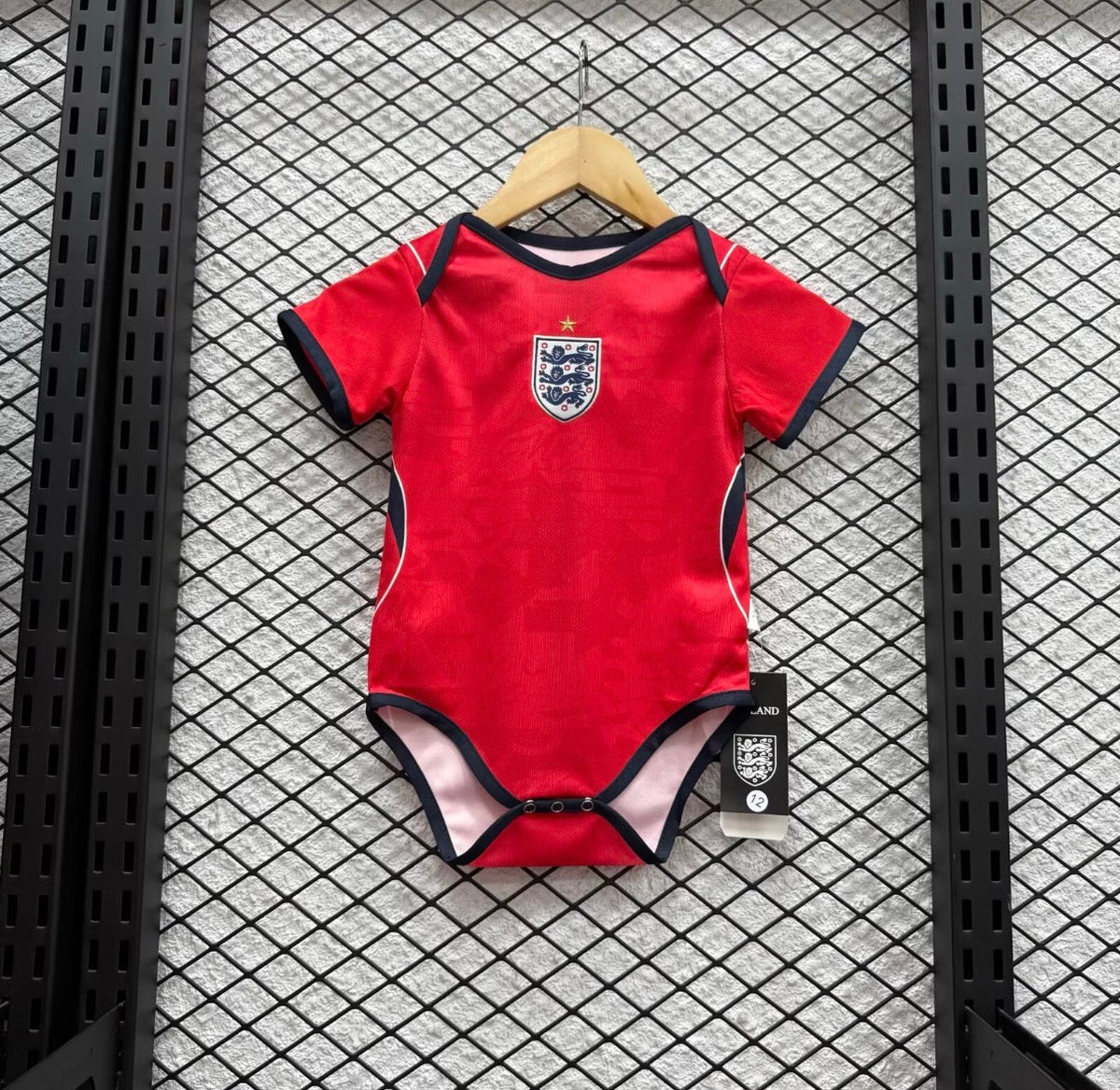 Body Bébé Angleterre Rouge