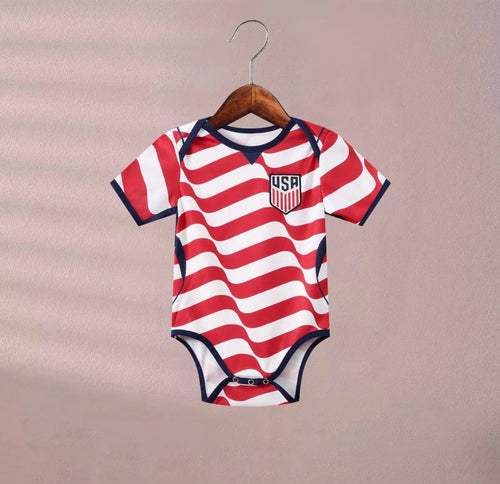 Body Bébé USA Rayé